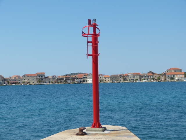 Postavljanje lučkog svjetla Brodarica